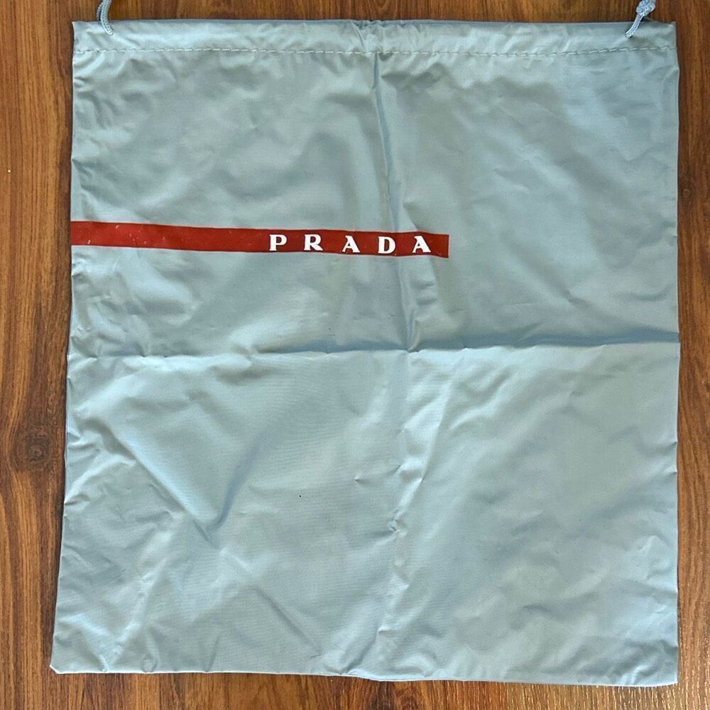 Prada dust bag rubber